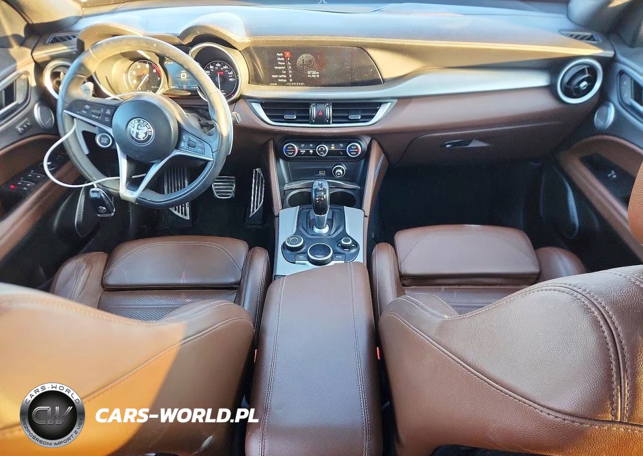 2019 Alfa Romeo Stelvio Ti VIN:ZASPAKBN5K7C55101 - 8