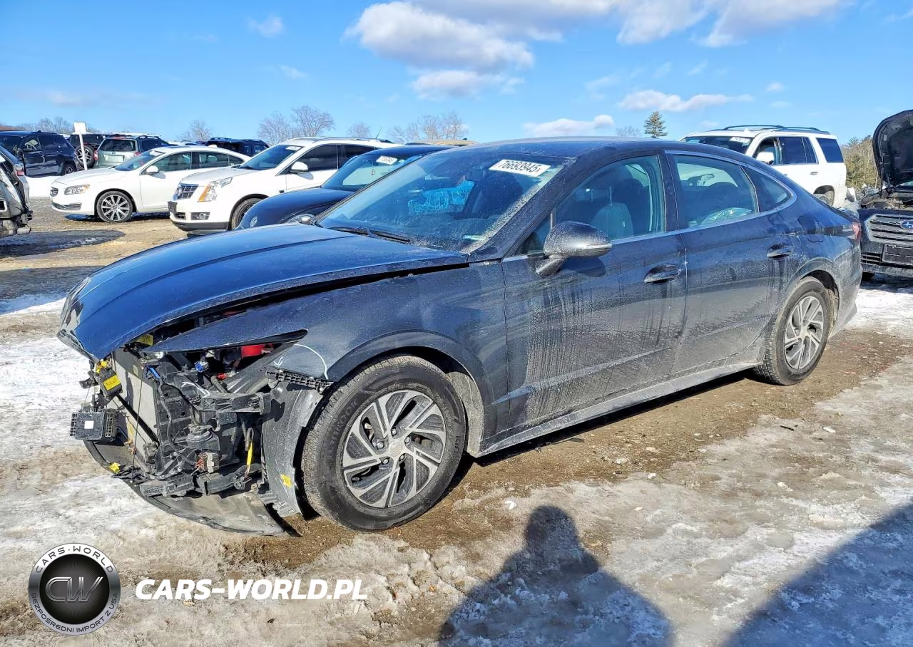2021 Hyundai Sonata Hybrid Blue