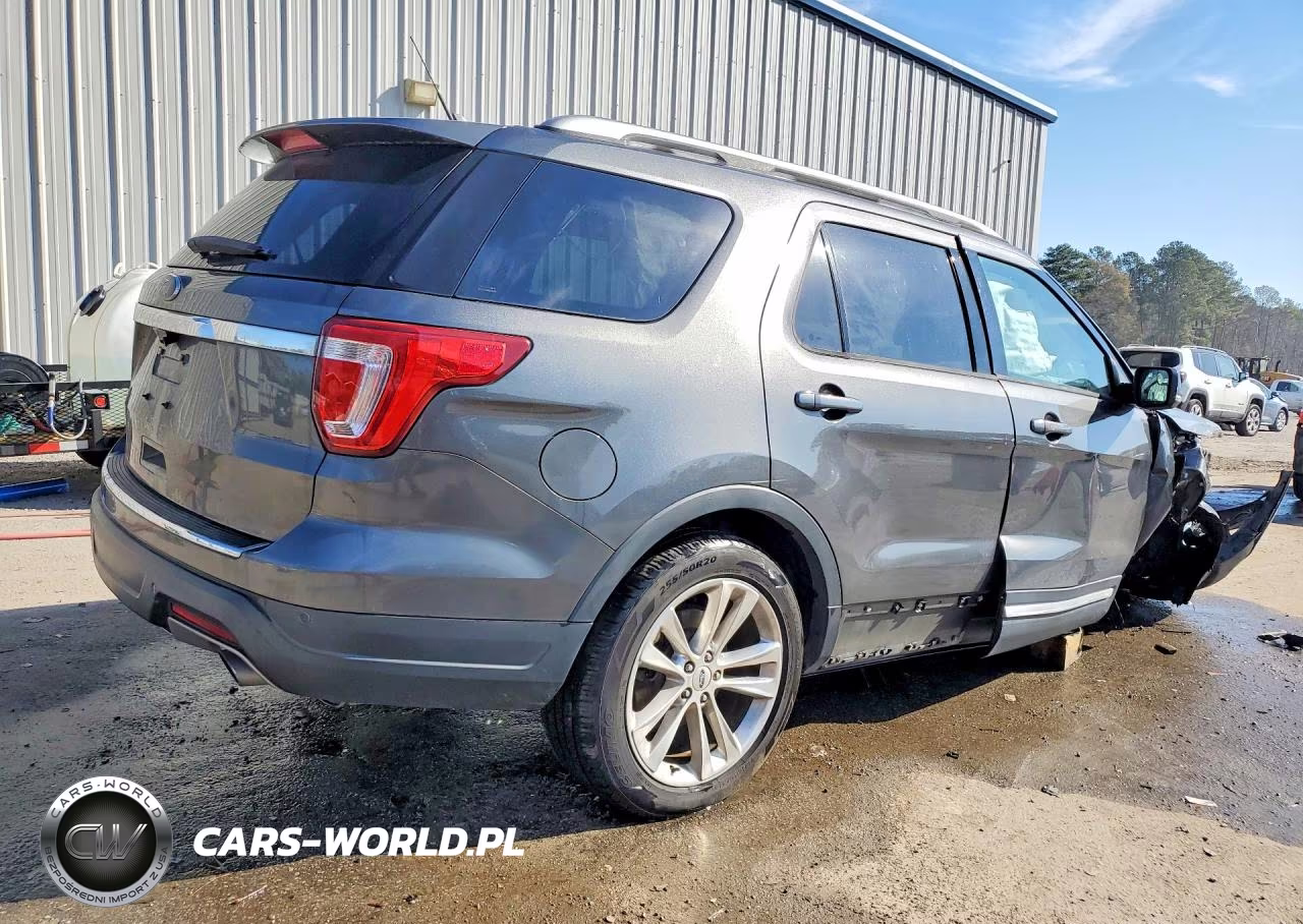 2018 Ford Explorer Xlt VIN:1FM5K7D82JGA91317 - 3