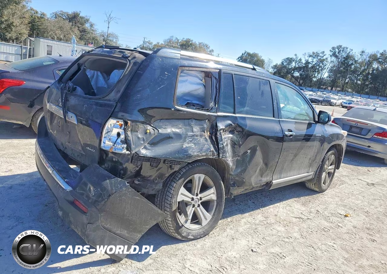 2012 Toyota Highlander Limited VIN:5TDDK3EH7CS101209 - 3