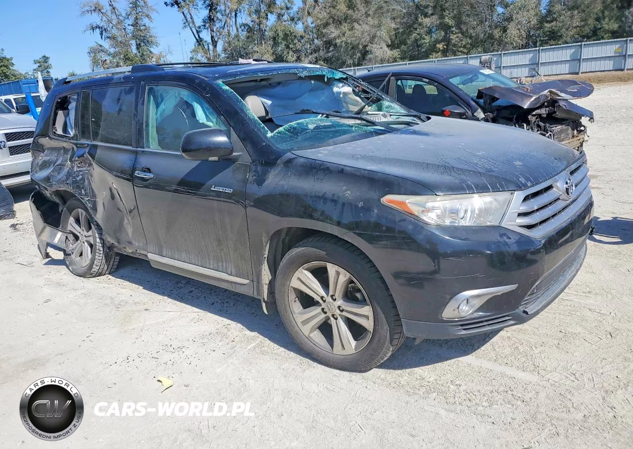 2012 Toyota Highlander Limited VIN:5TDDK3EH7CS101209 - 4