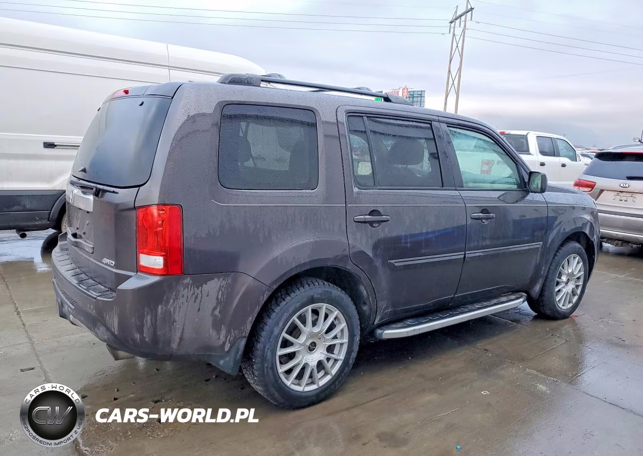 2012 Honda Pilot Exl VIN:5FNYF4H55CB032473 - 3