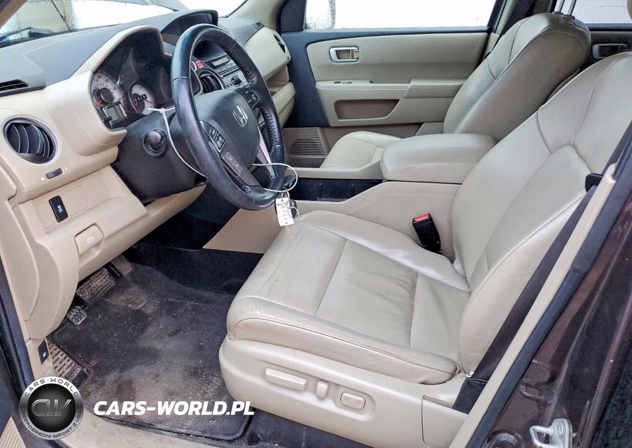 2012 Honda Pilot Exl VIN:5FNYF4H55CB032473 - 7