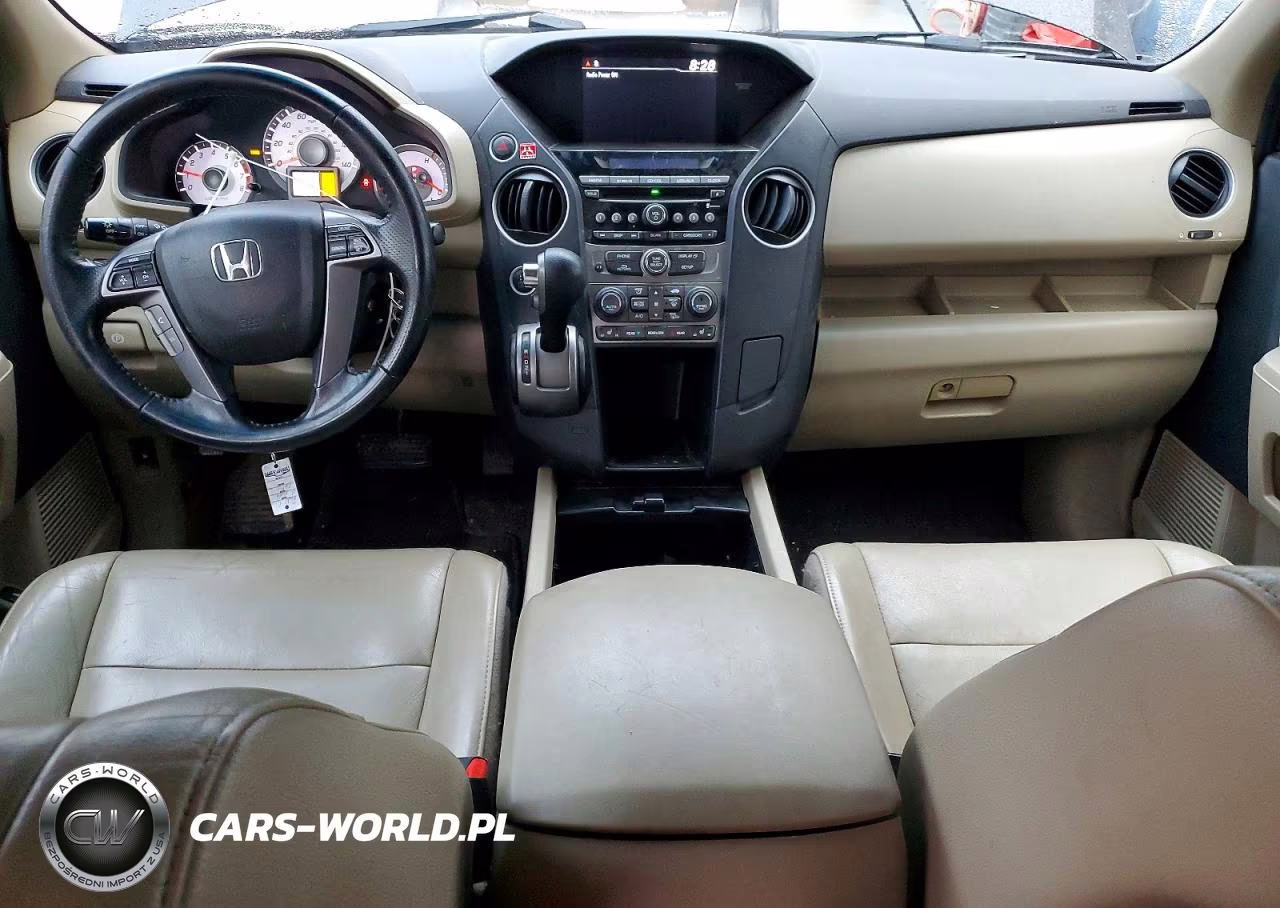 2012 Honda Pilot Exl VIN:5FNYF4H55CB032473 - 8
