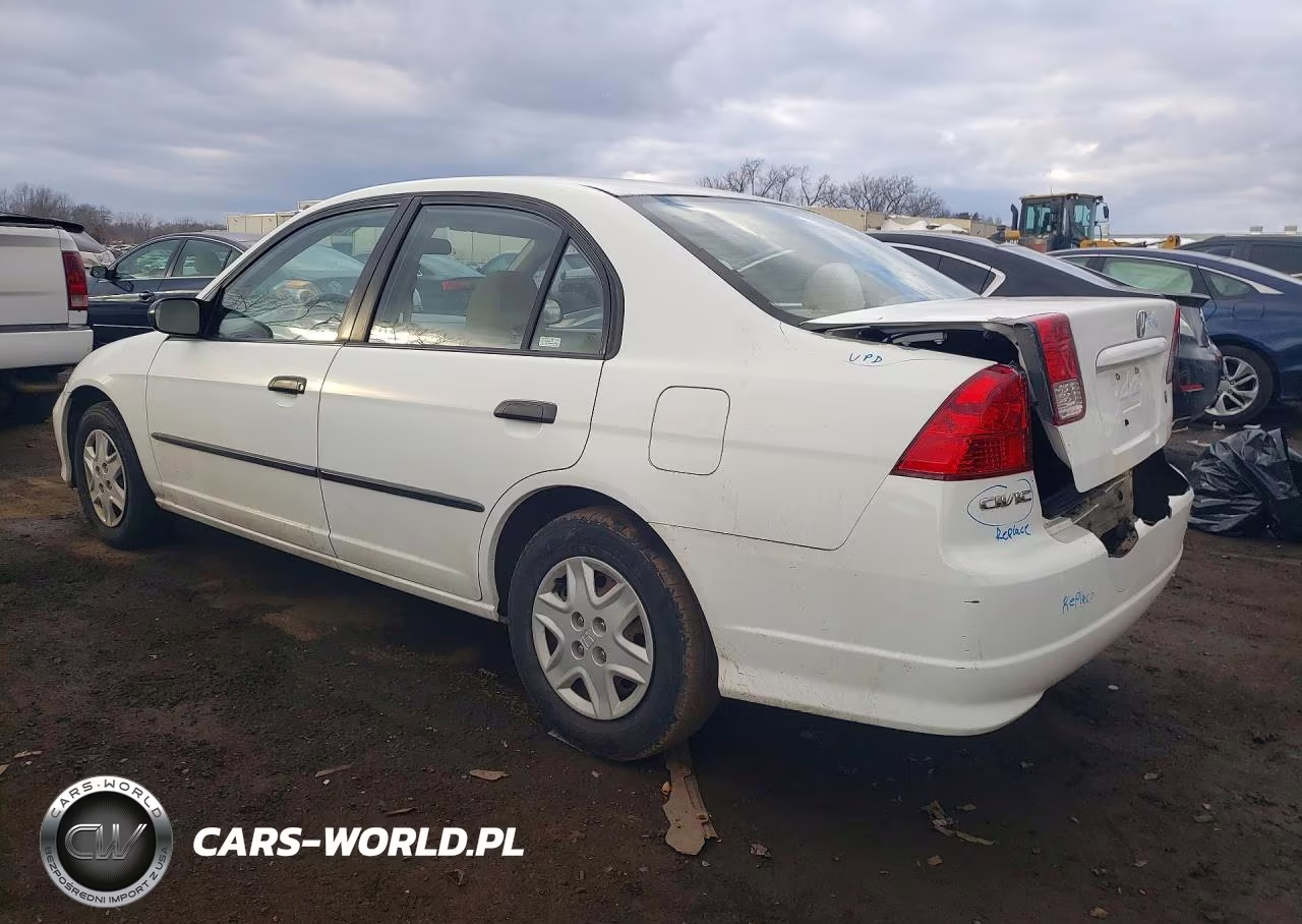 2005 Honda Civic Dx Vp VIN:1HGES16365L025211 - 2