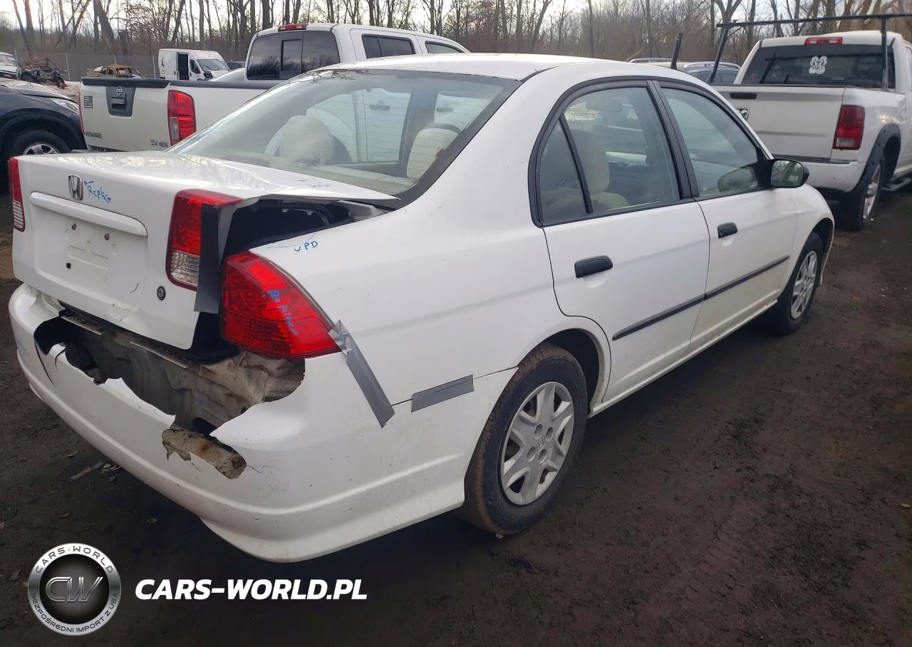 2005 Honda Civic Dx Vp VIN:1HGES16365L025211 - 3