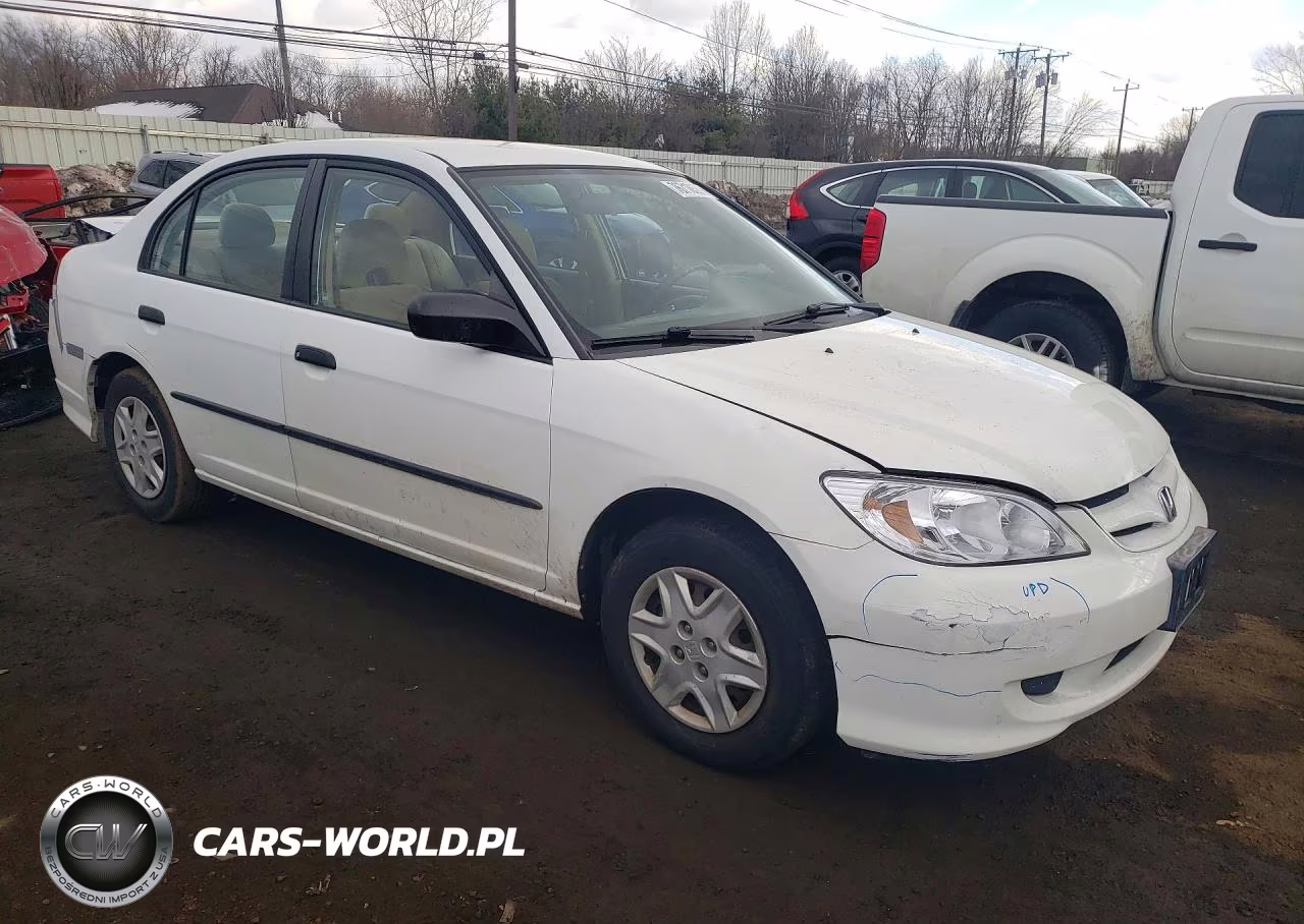 2005 Honda Civic Dx Vp VIN:1HGES16365L025211 - 4