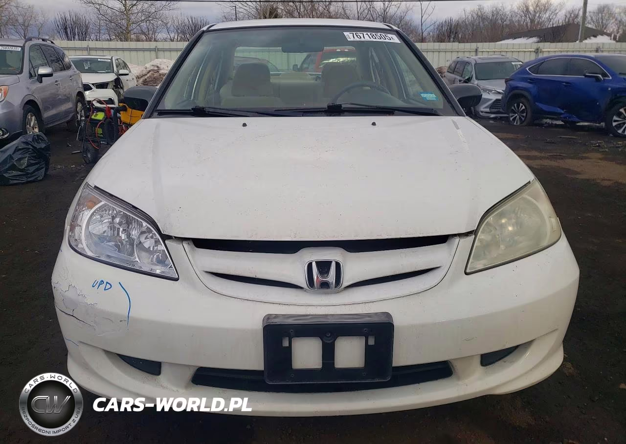 2005 Honda Civic Dx Vp VIN:1HGES16365L025211 - 5