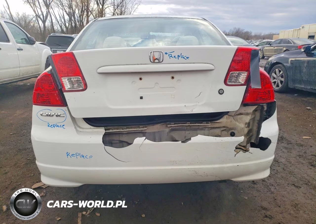 2005 Honda Civic Dx Vp VIN:1HGES16365L025211 - 6