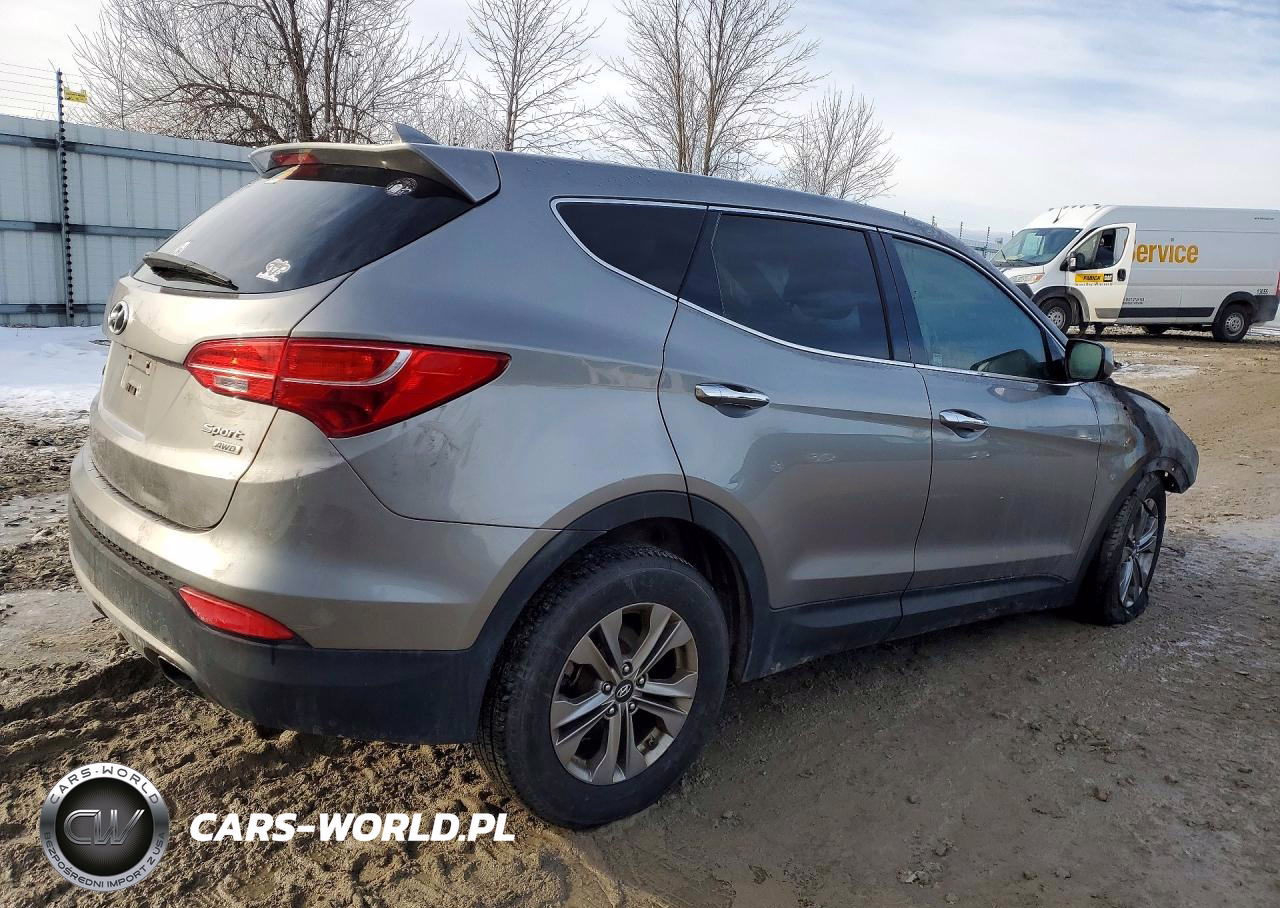 2015 Hyundai Santa Fe Sport VIN:5XYZTDLB6FG301328 - 3