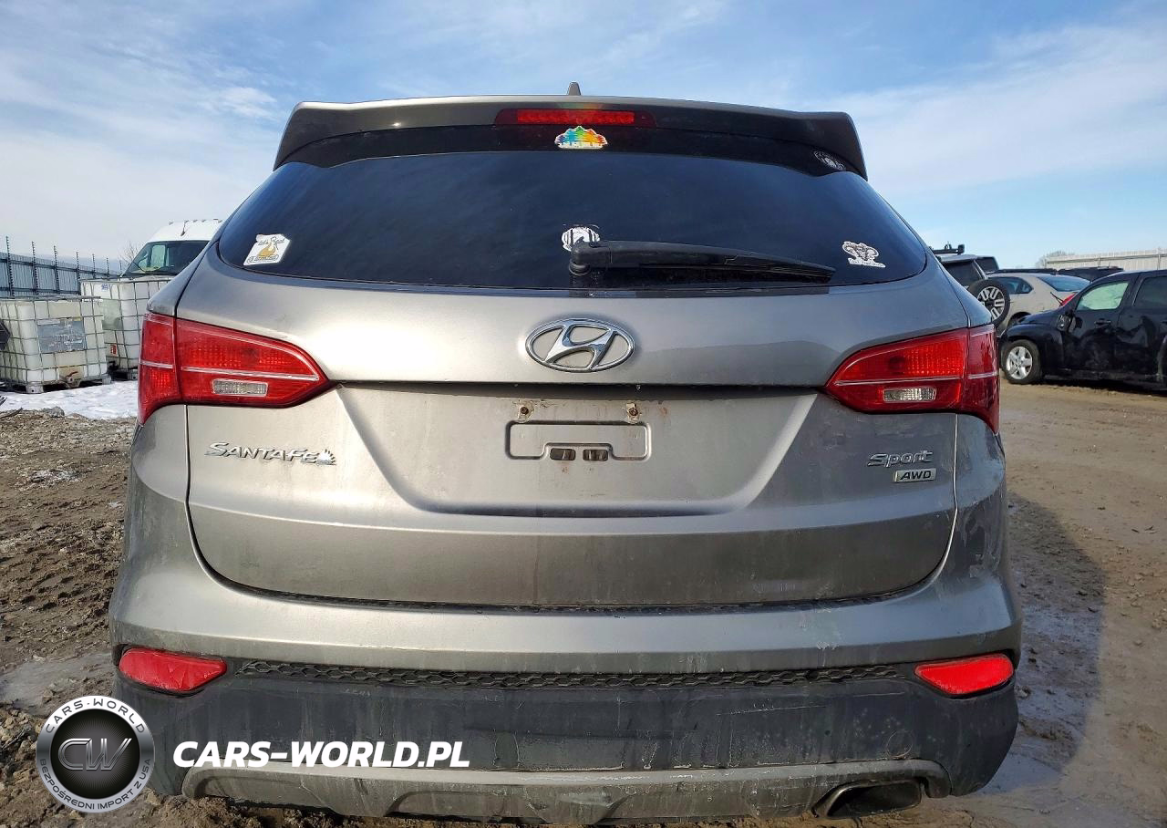 2015 Hyundai Santa Fe Sport VIN:5XYZTDLB6FG301328 - 6