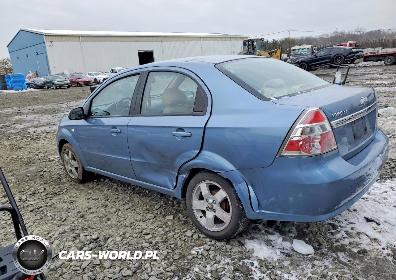 2007 Chevrolet Aveo Lt VIN:KL1TG56627B190696 - 2