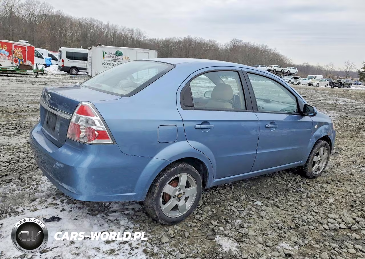 2007 Chevrolet Aveo Lt VIN:KL1TG56627B190696 - 3