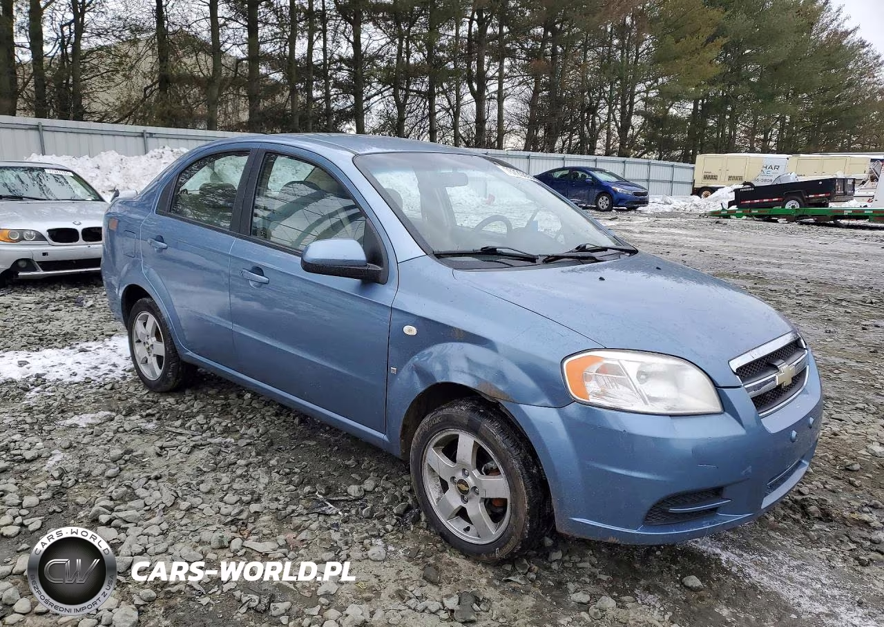 2007 Chevrolet Aveo Lt VIN:KL1TG56627B190696 - 4