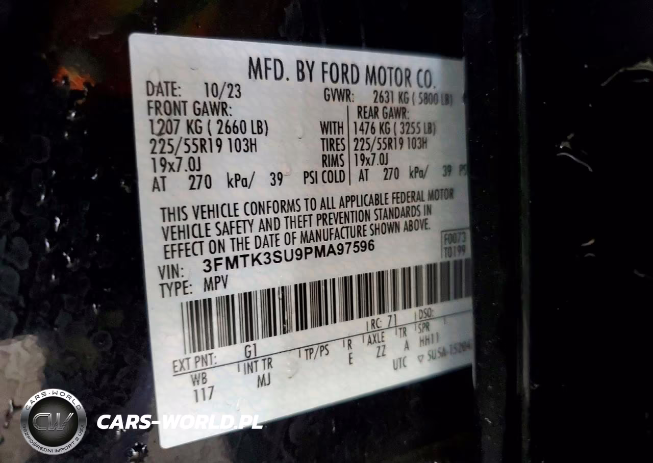 2023 Ford Mustang Mach-E Premium VIN:3FMTK3SU9PMA97596 - 13