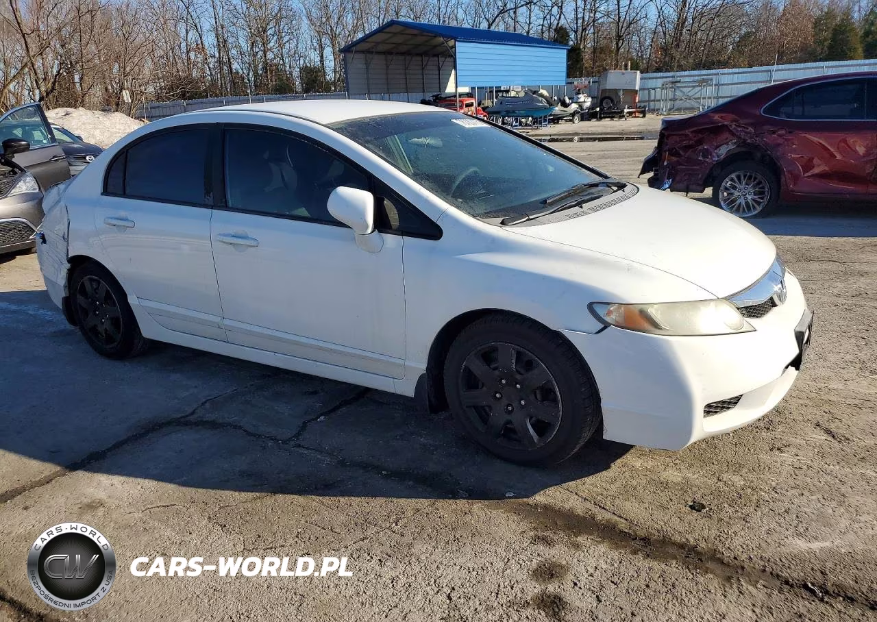 2009 Honda Civic Lx VIN:1HGFA16589L021059 - 4