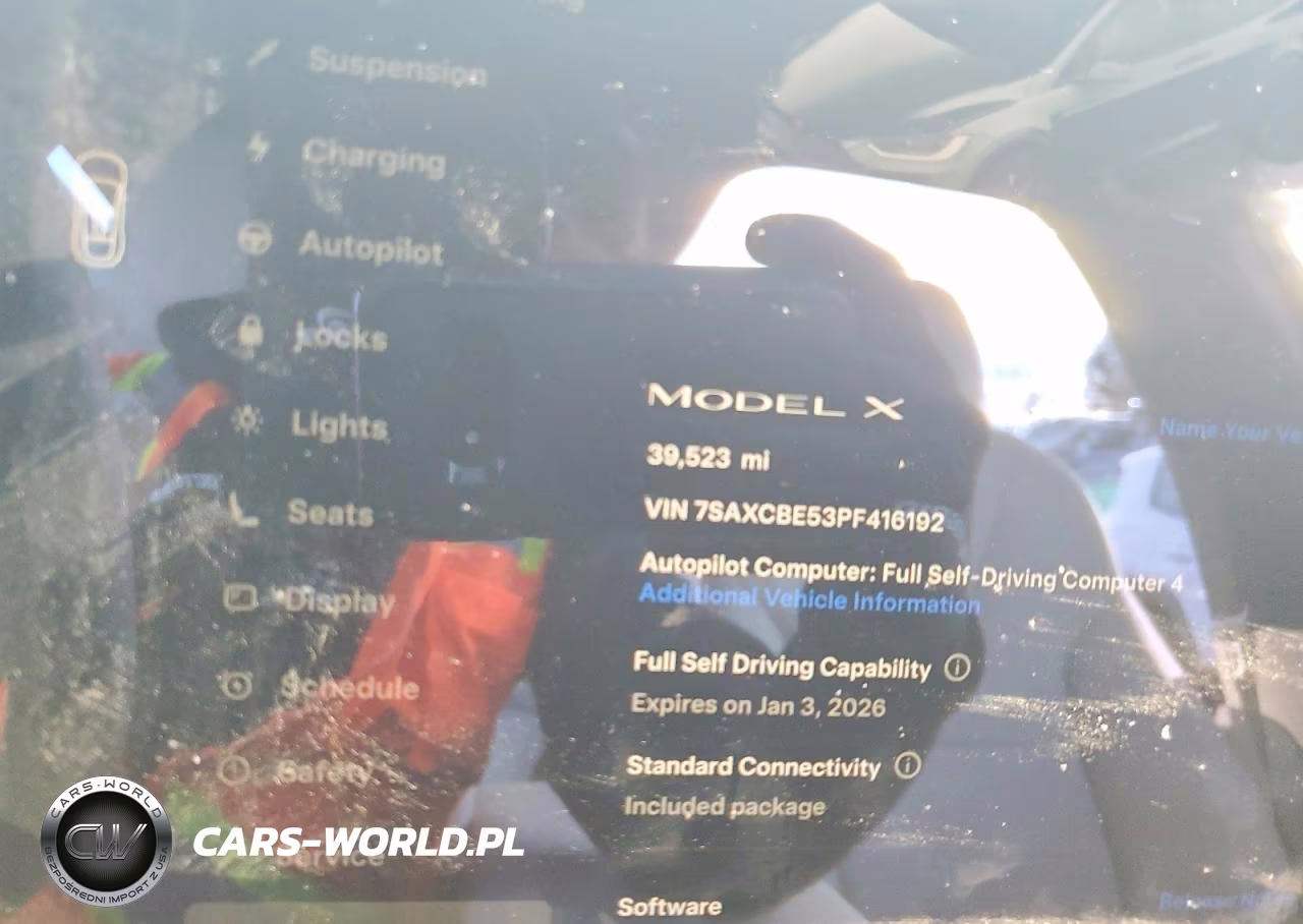 2023 Tesla Model X VIN:7SAXCBE53PF416192 - 9