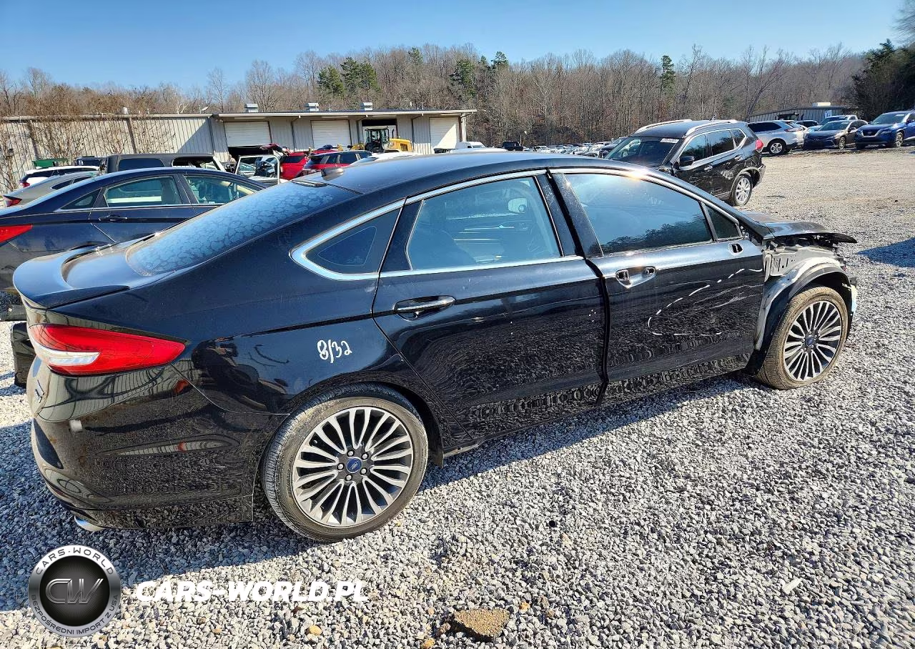 2018 Ford Fusion Titanium VIN:3FA6P0RU7JR117612 - 3