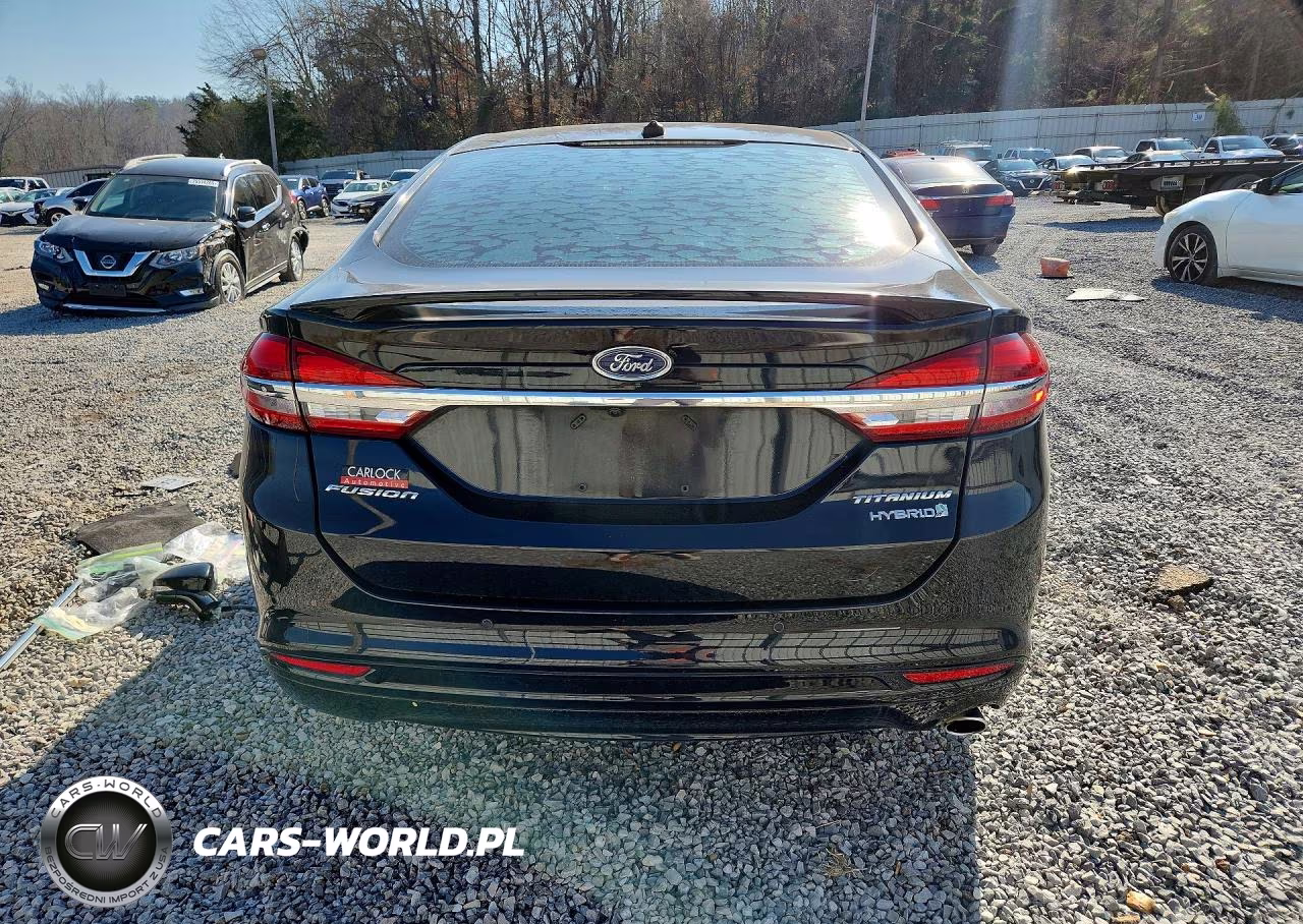 2018 Ford Fusion Titanium VIN:3FA6P0RU7JR117612 - 6