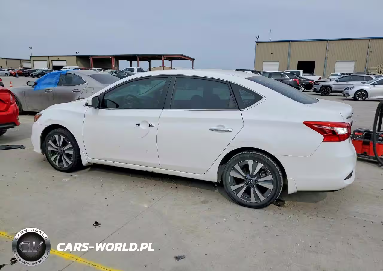 2019 Niss Sentra Sv VIN:3N1AB7AP2KY448920 - 2