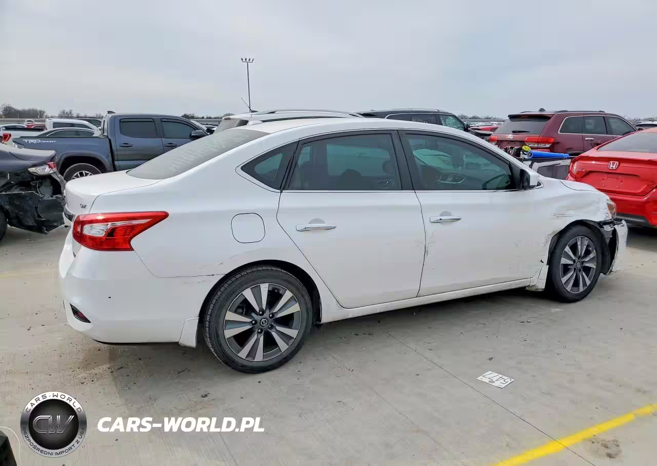 2019 Niss Sentra Sv VIN:3N1AB7AP2KY448920 - 3