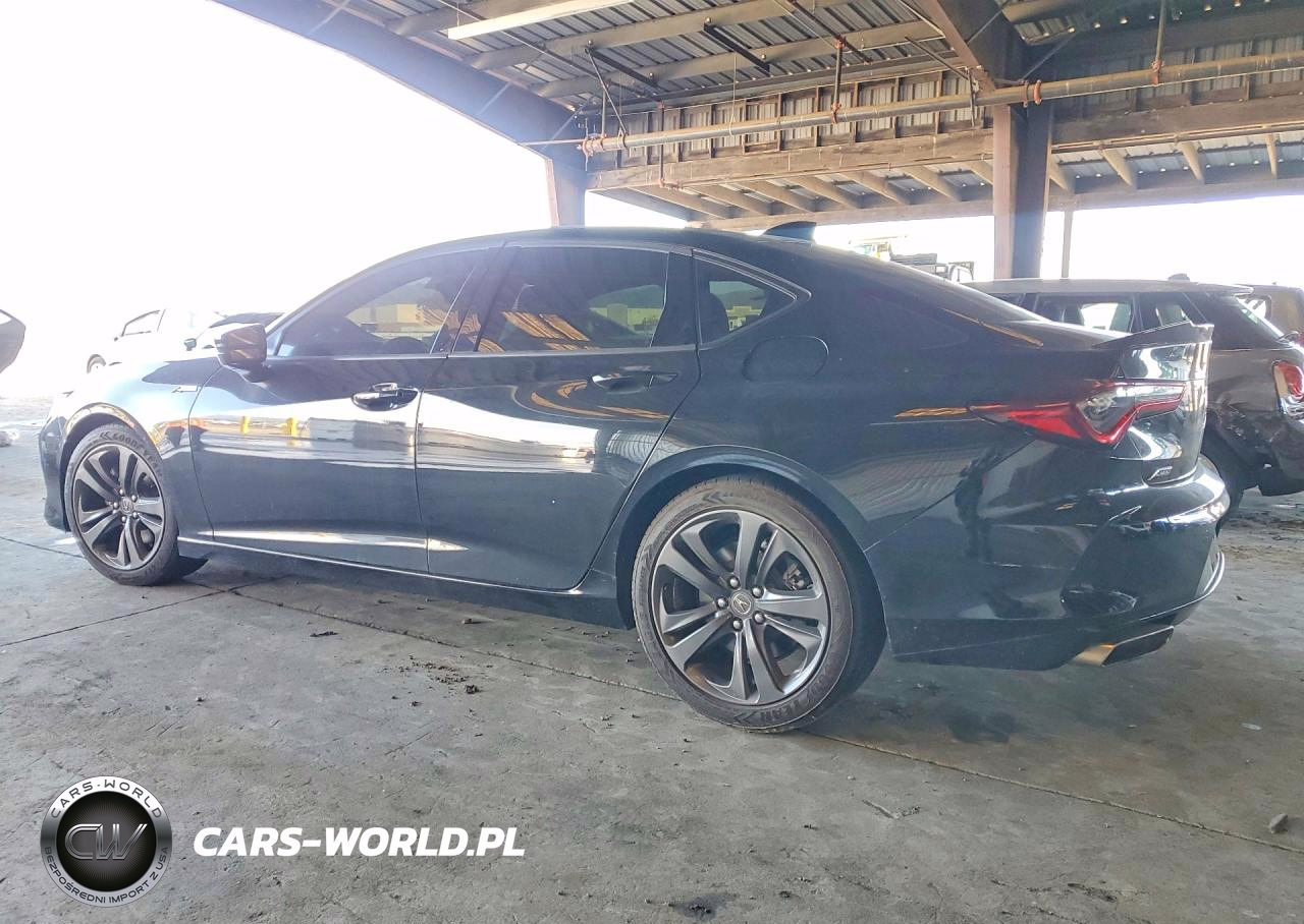 2021 Acura Tlx Tech A VIN:19UUB6F58MA001271 - 2