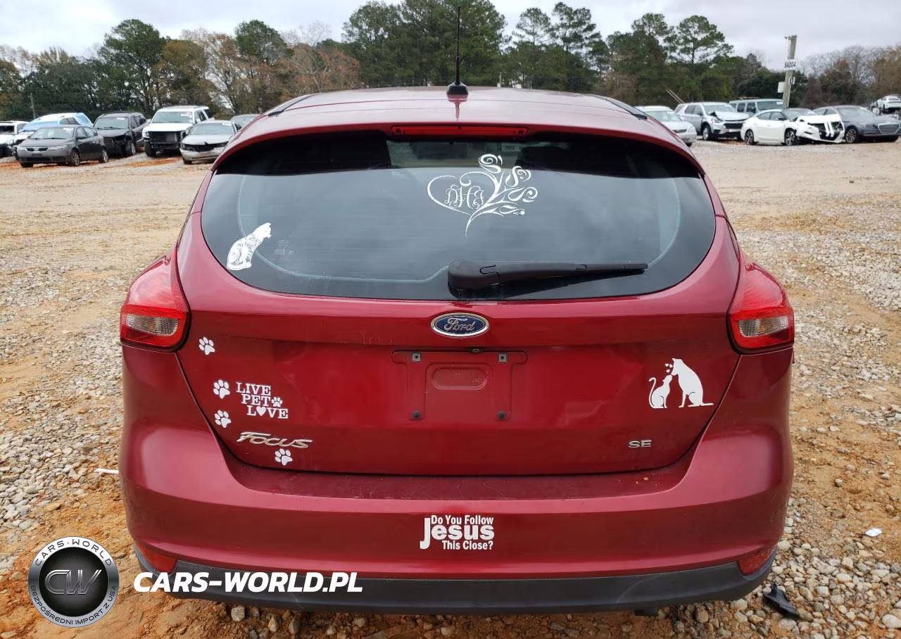 2017 Ford Focus Se VIN:1FADP3K29HL317269 - 6