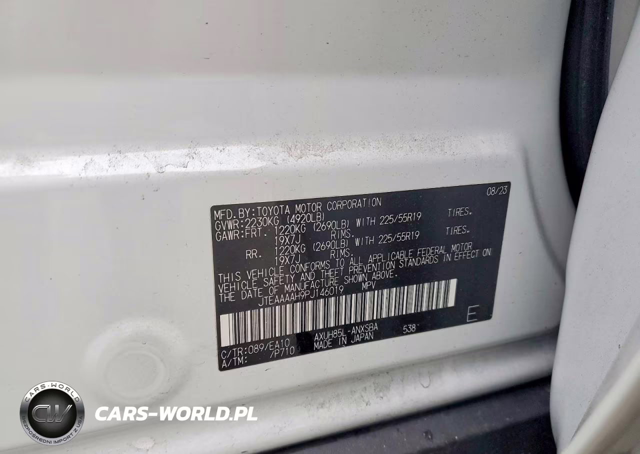 2023 Toyota Venza Limited VIN:JTEAAAAH9PJ146019 - 12