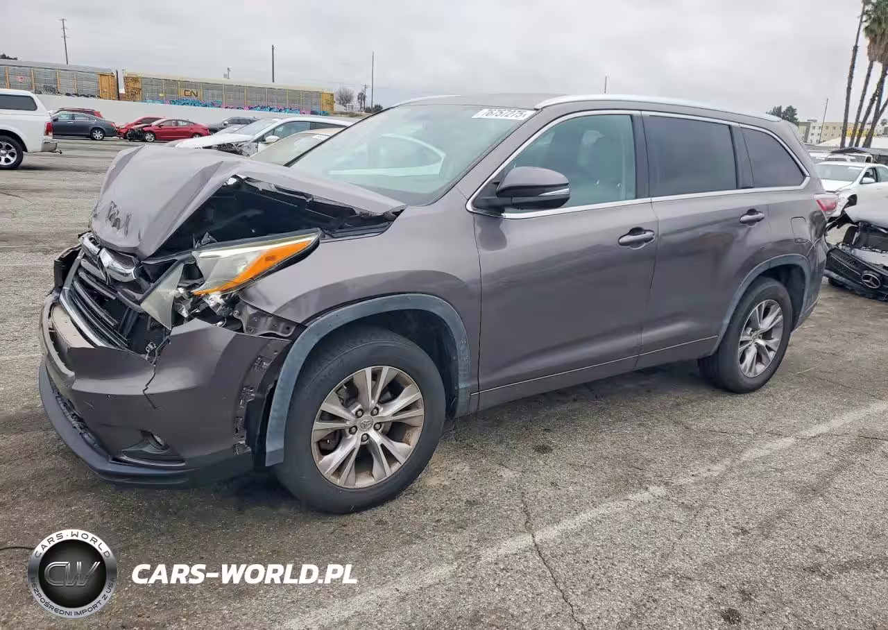 2015 Toyota Highlander Xle