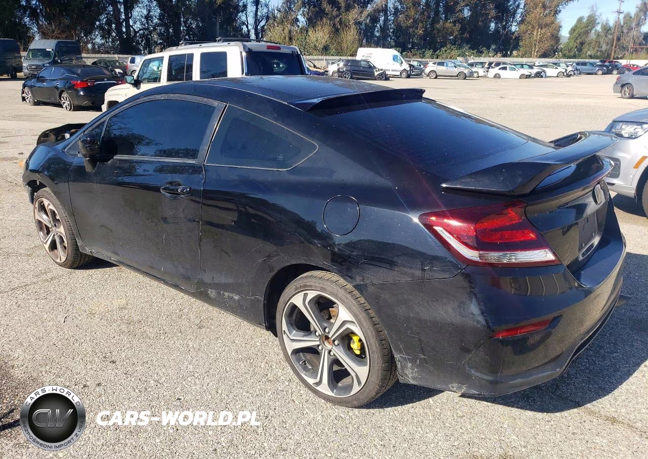 2015 Honda Civic Si VIN:2HGFG4A53FH700852 - 2