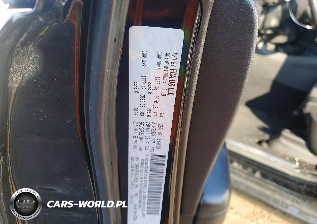 2020 Dodge Durango Gt VIN:1C4RDHDG4LC119304 - 12