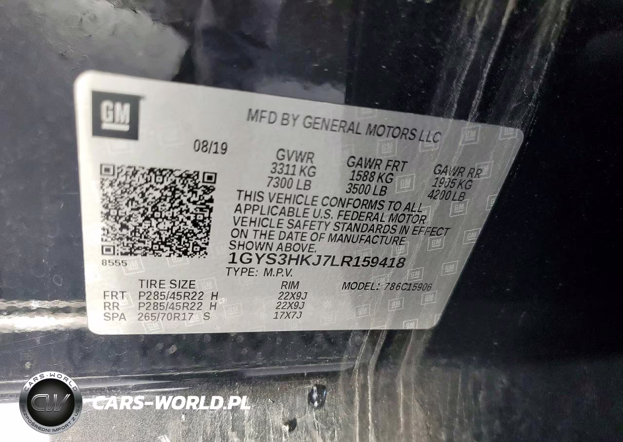 2020 Cadillac Escalade Esv Luxury VIN:1GYS3HKJ7LR159418 - 14