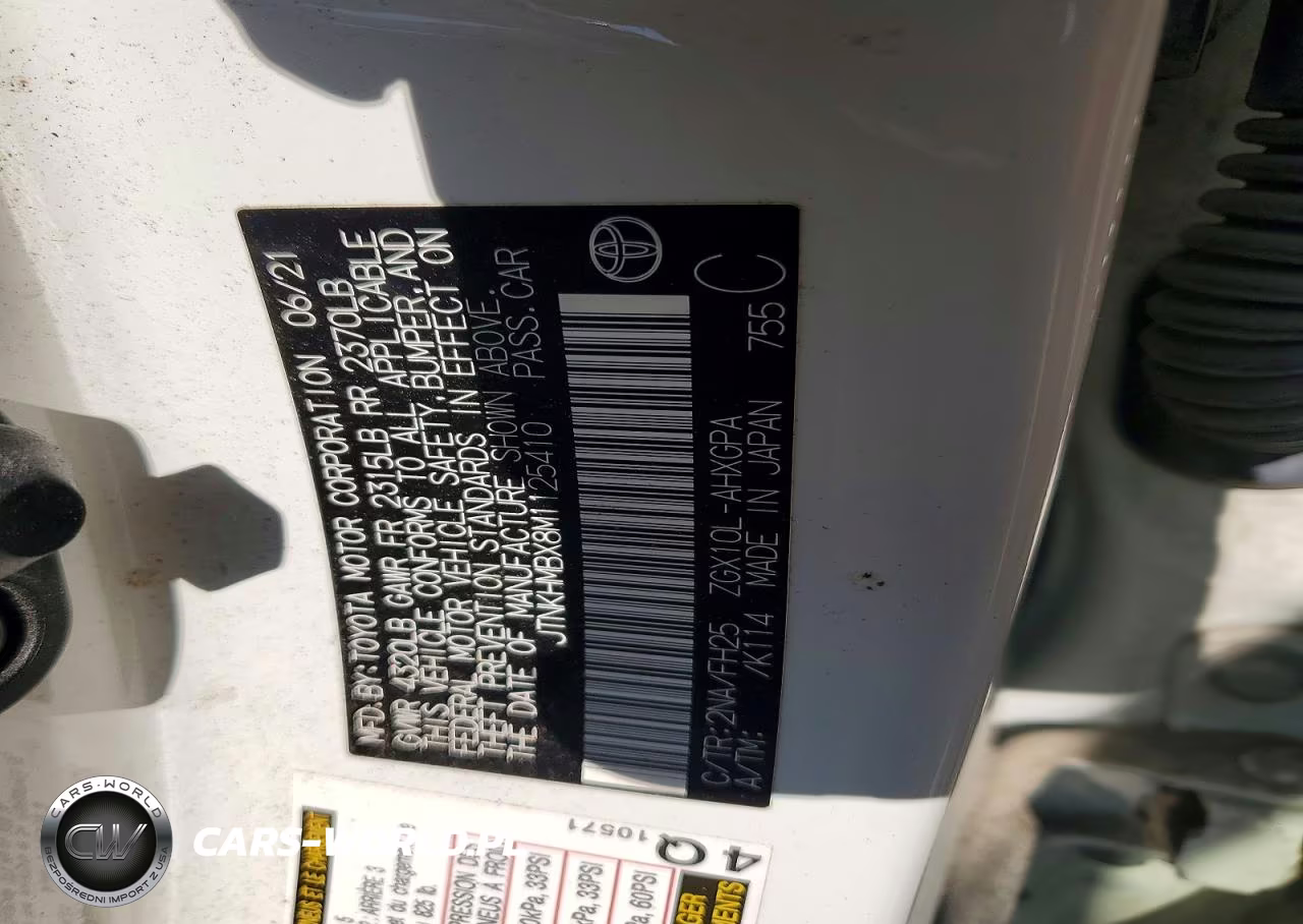 2021 Toyota C-Hr VIN:JTNKHMBX8M1125410 - 12
