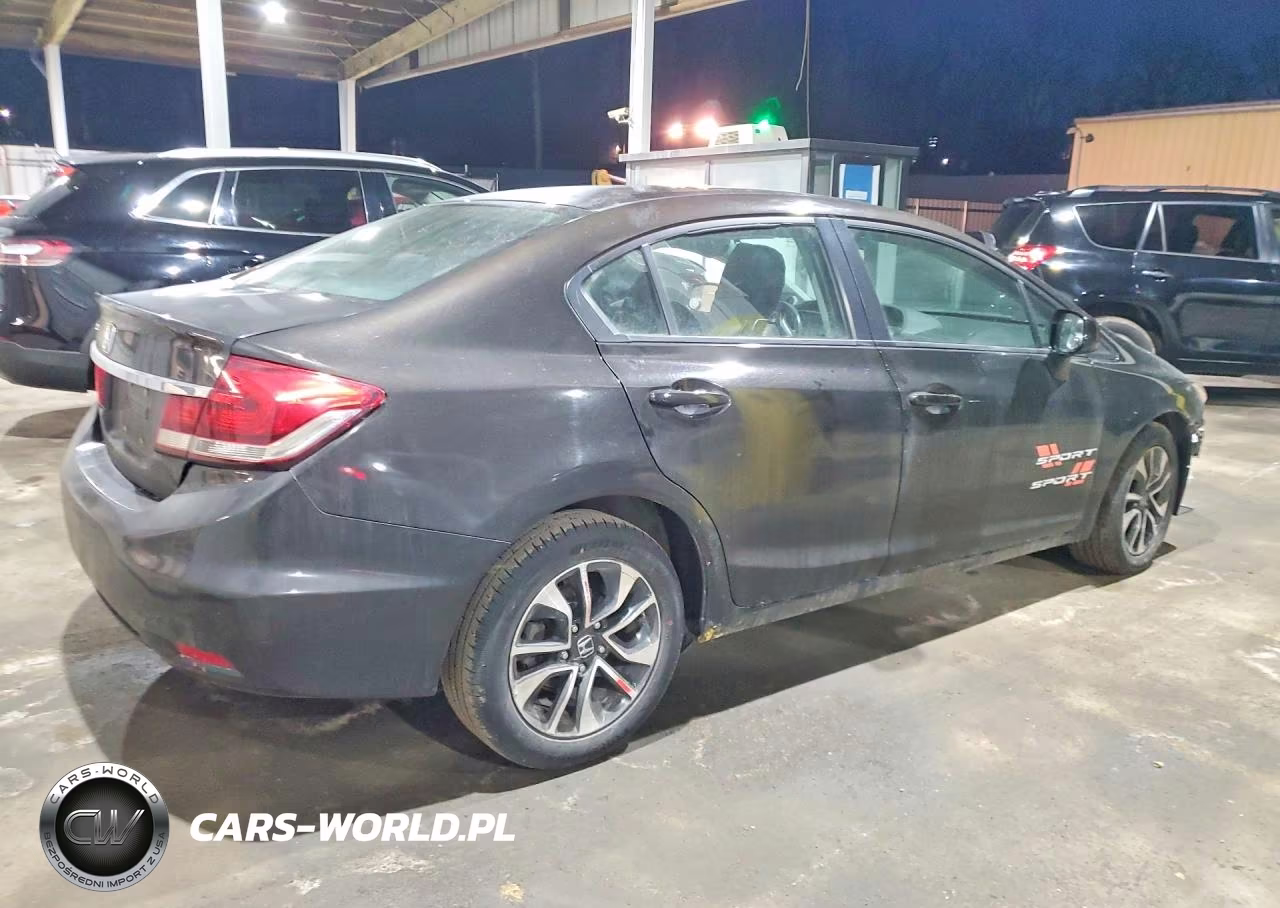 2013 Honda Civic Ex VIN:19XFB2F84DE246303 - 3