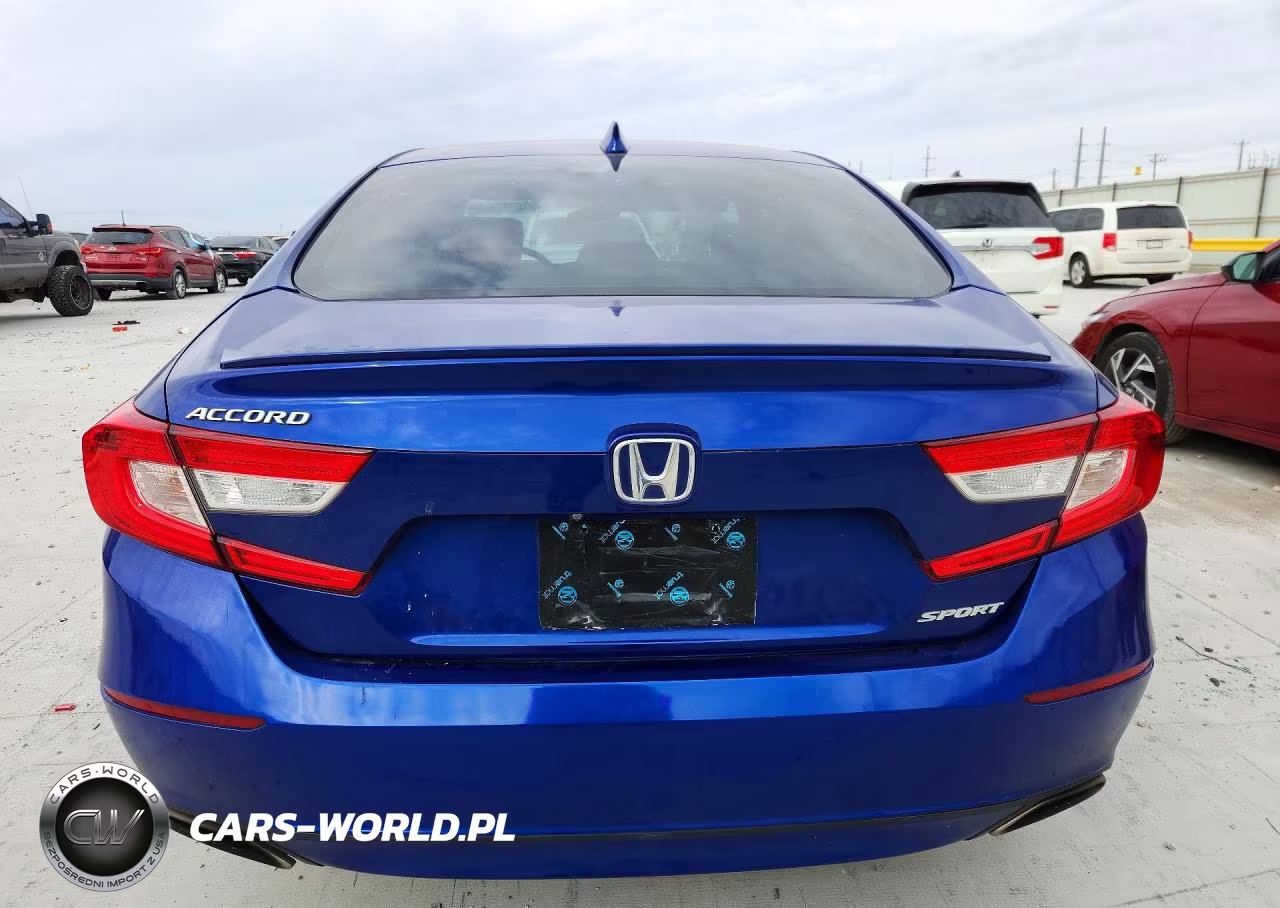 2018 Honda Accord Sport VIN:1HGCV1F37JA071389 - 6