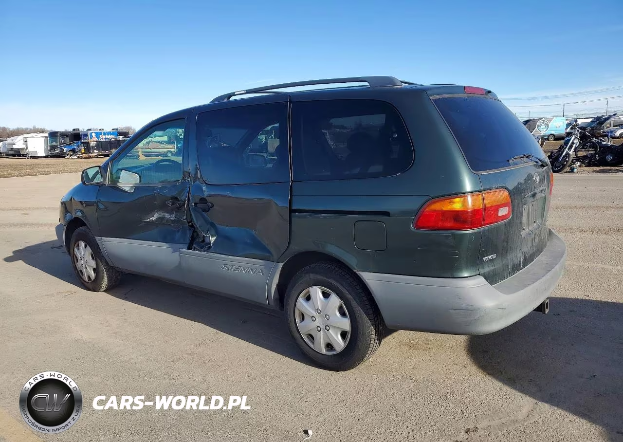2000 Toyota Sienna Le VIN:4T3ZF13C2YU198170 - 2