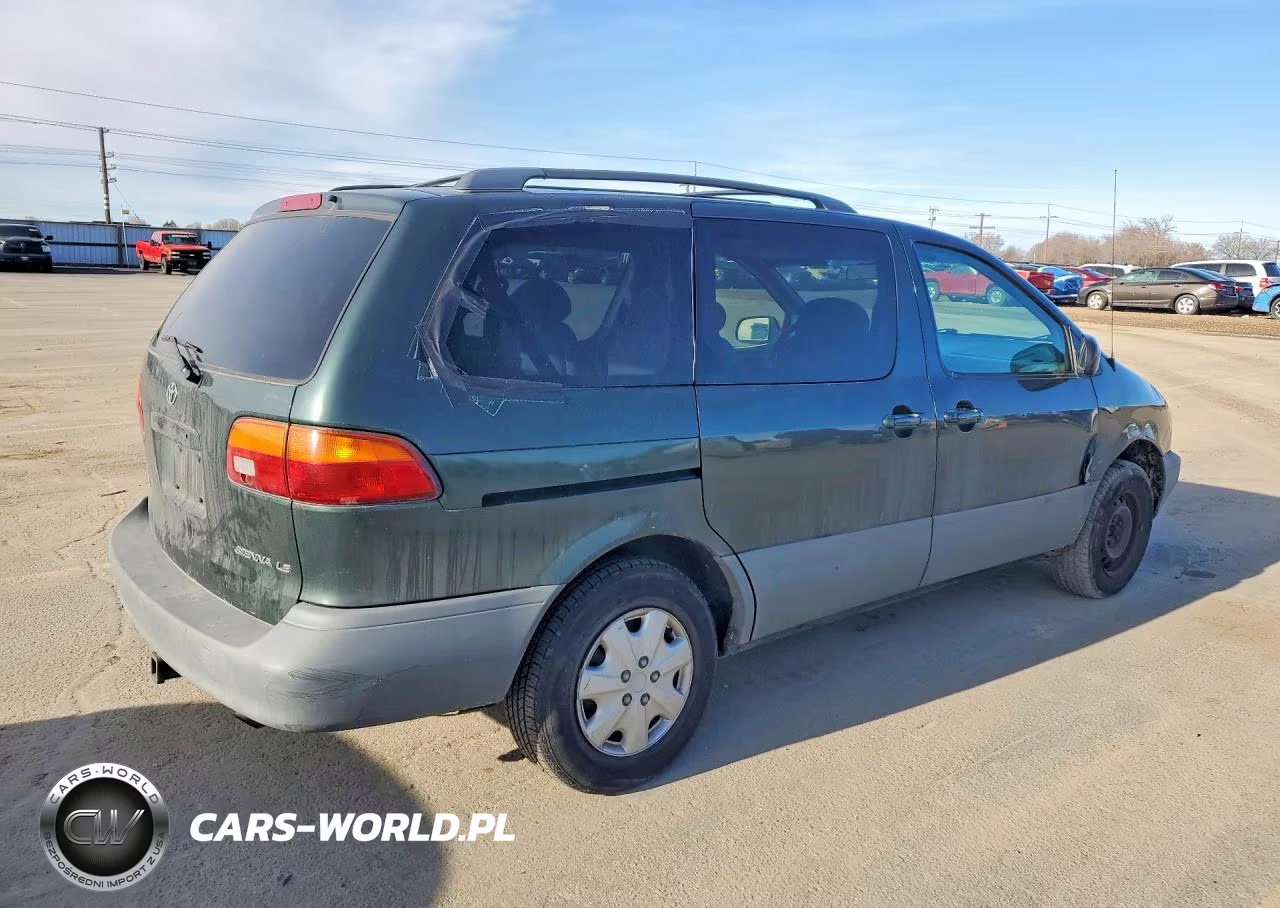 2000 Toyota Sienna Le VIN:4T3ZF13C2YU198170 - 3