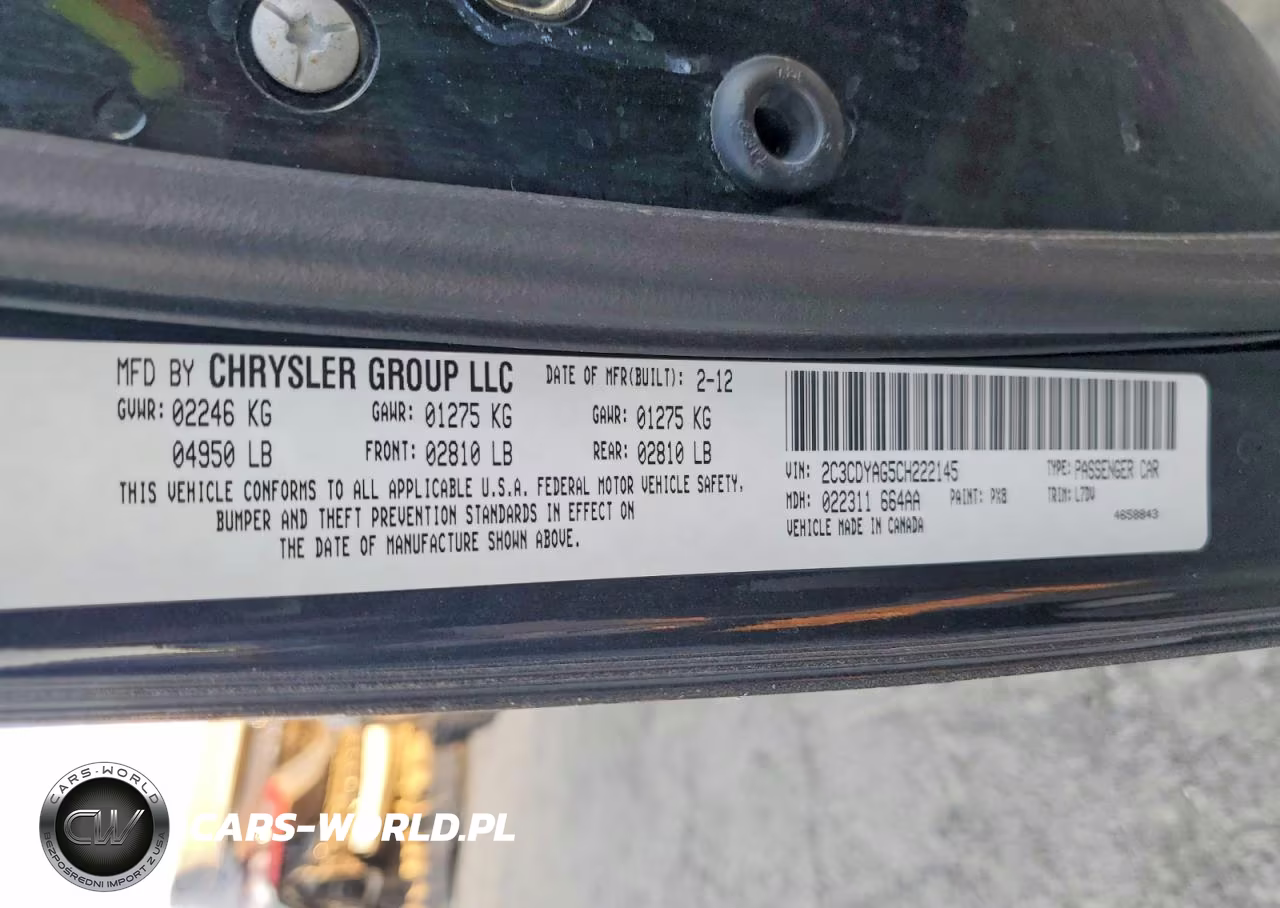 2012 Dodge Challenger Sxt VIN:2C3CDYAG5CH222145 - 13