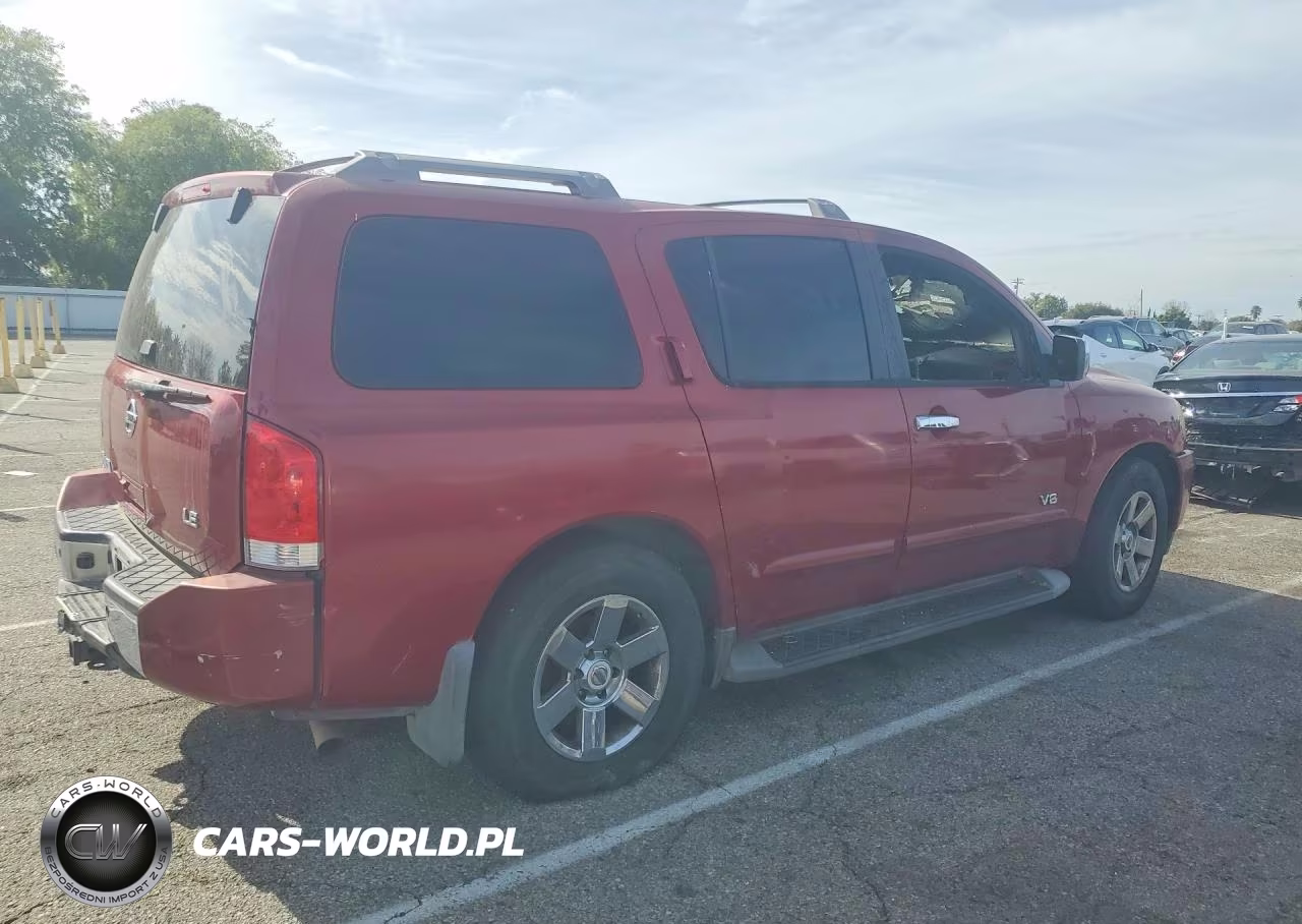 2007 Nissan Armada Se VIN:5N1AA08A27N722481 - 3