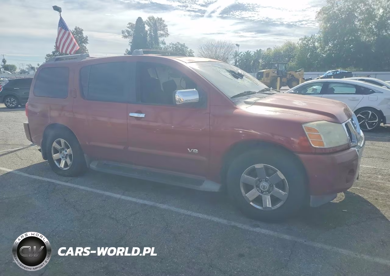 2007 Nissan Armada Se VIN:5N1AA08A27N722481 - 4