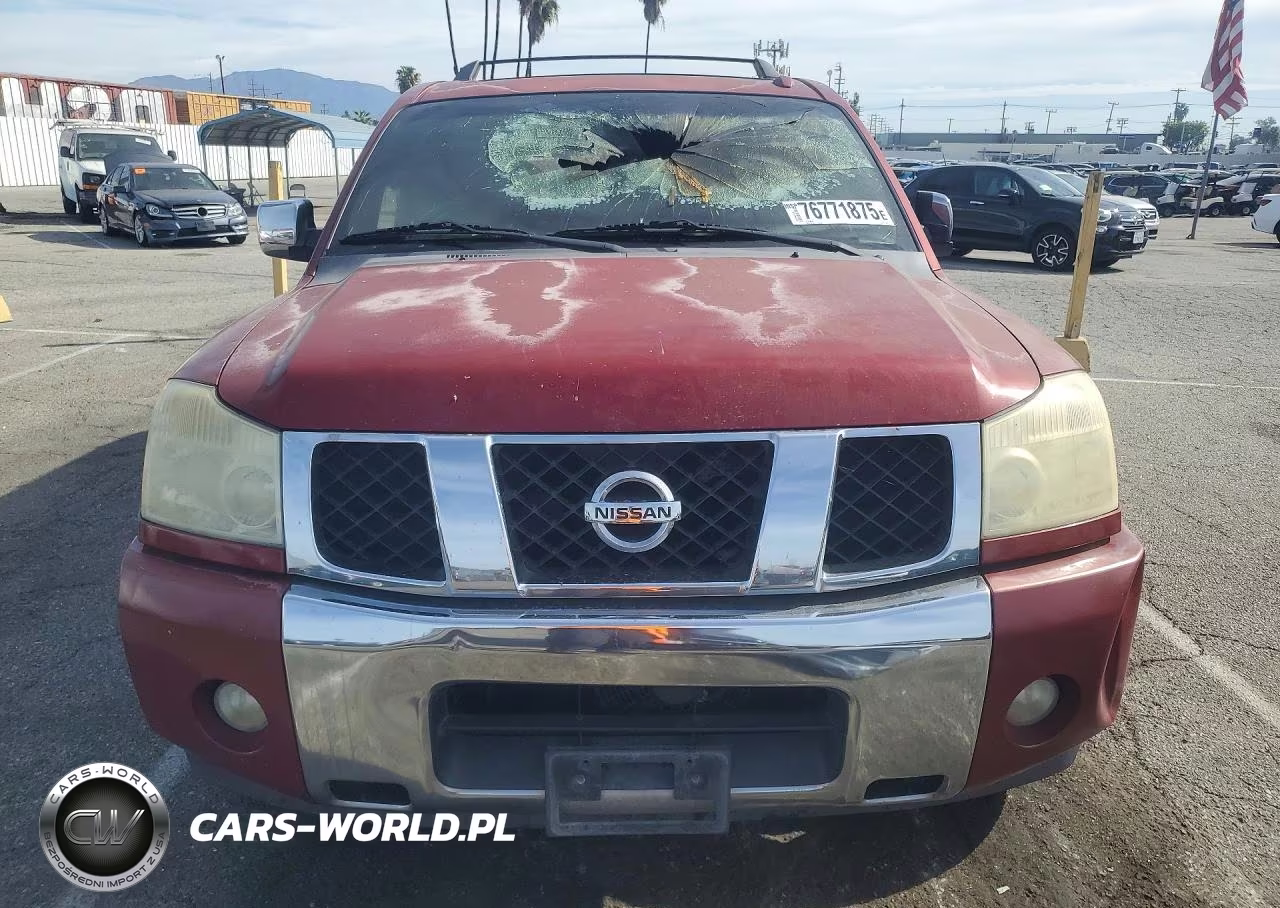2007 Nissan Armada Se VIN:5N1AA08A27N722481 - 5