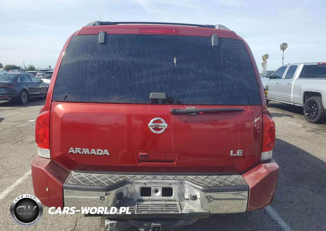 2007 Nissan Armada Se VIN:5N1AA08A27N722481 - 6