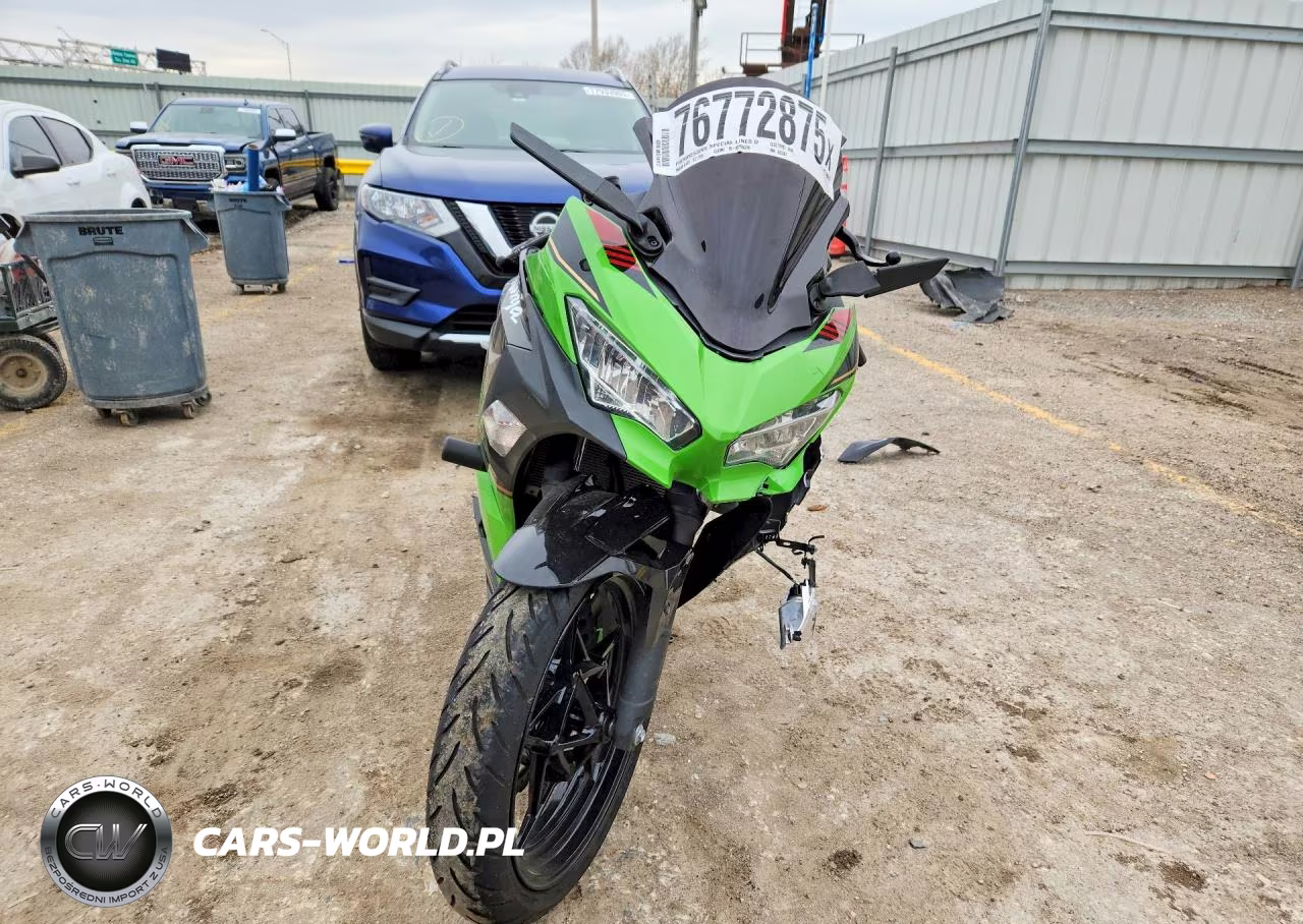 2023 Kawasaki Ex400 VIN:JKAEXKG14PDAS5267 - 2