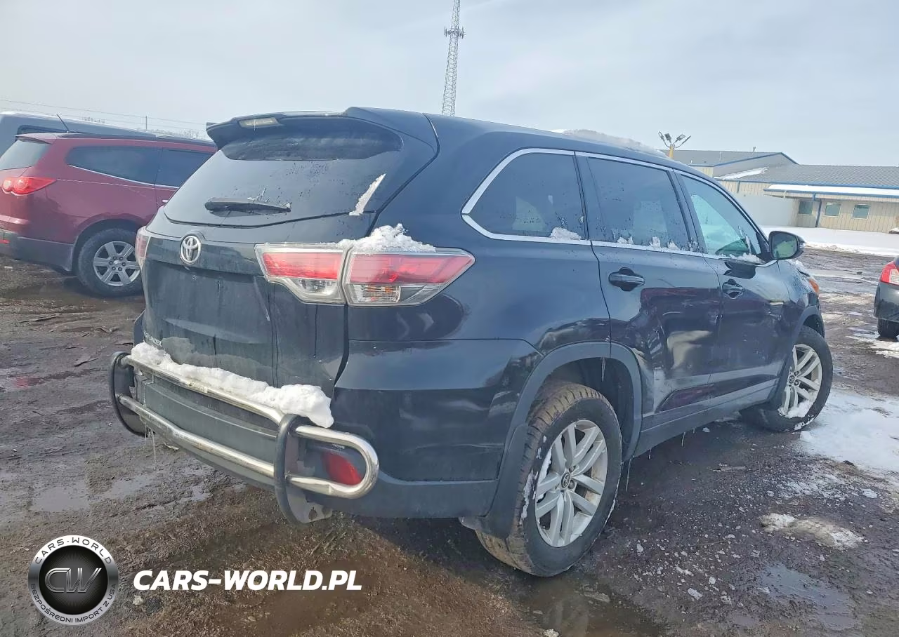 2016 Toyota Highlander Le VIN:5TDBKRFH6GS259281 - 3