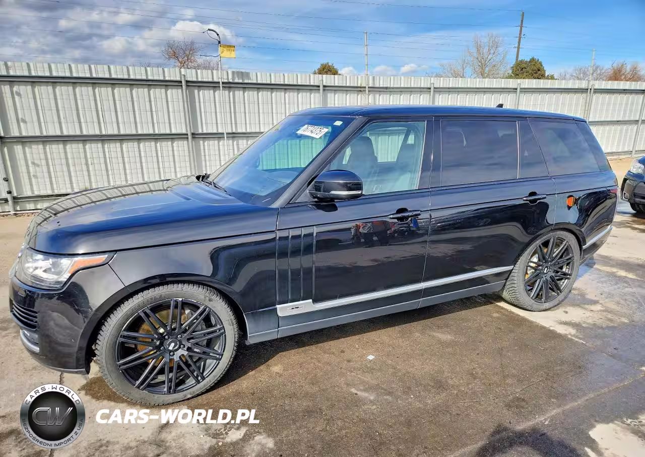 2016 Land Rover Range Rover Supercharged