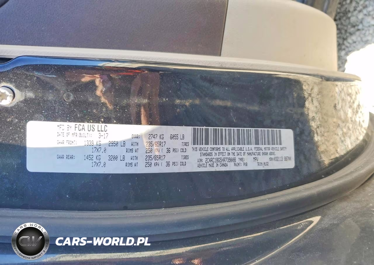 2017 Chrysler Pacifica Touring L VIN:2C4RC1BG5HR739008 - 13