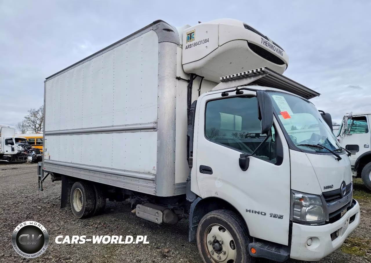 2019 Hino 195 Refrigerated Box Truck