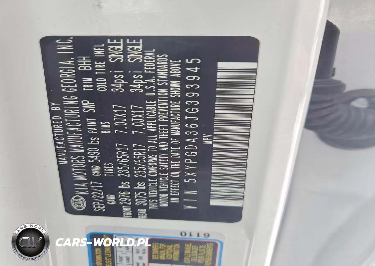 2018 Kia Sorento Lx VIN:5XYPGDA36JG393945 - 13