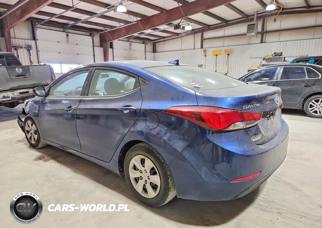 2016 Hyundai Elantra Se VIN:5NPDH4AE7GH745000 - 2