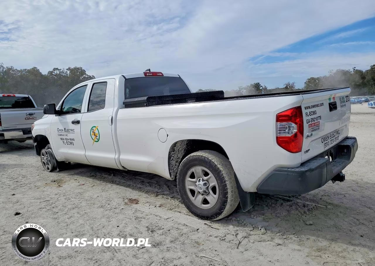 2021 Toyota Tundra Double Cab Sr VIN:5TFCY5F14MX027931 - 2